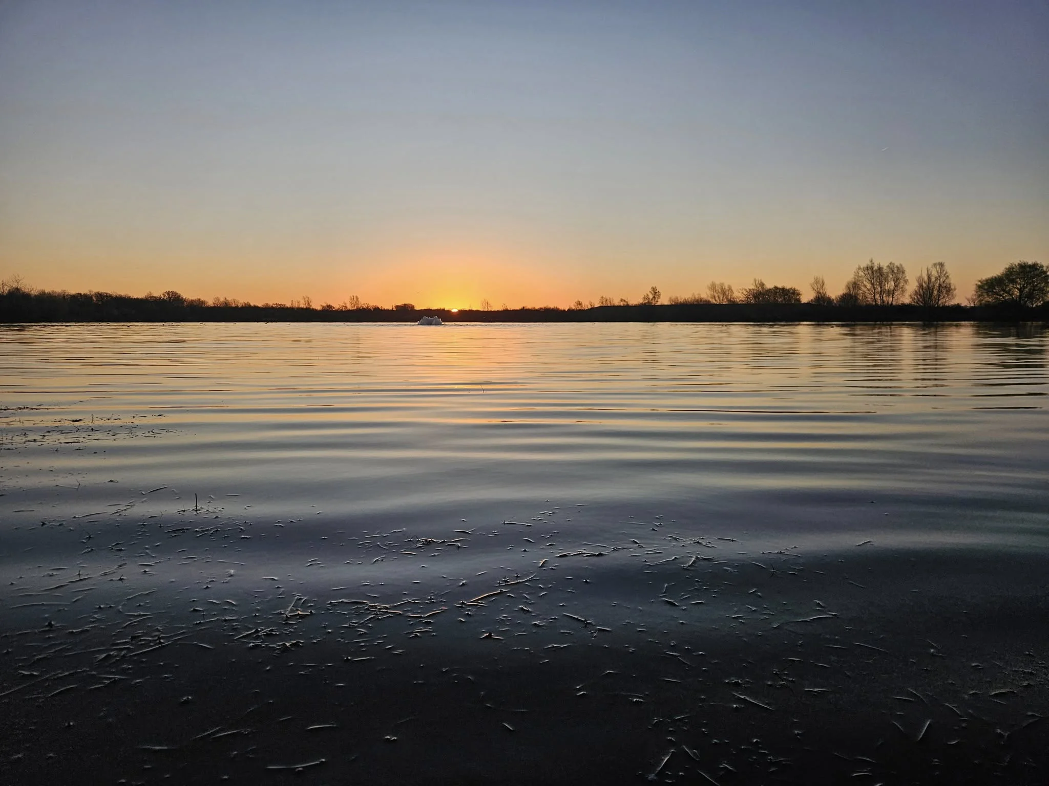 The Dell at sunrise